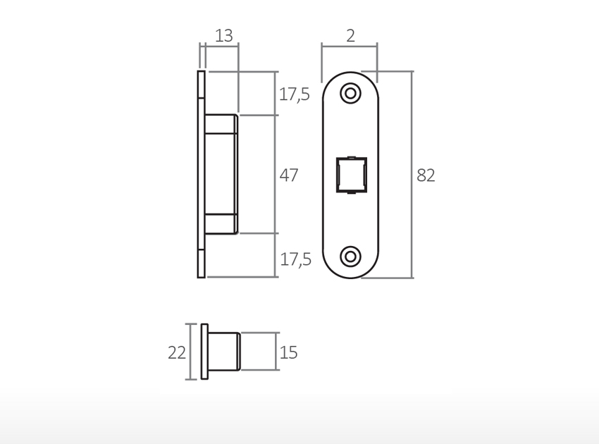 Serrure magnétique EASY TOUCH